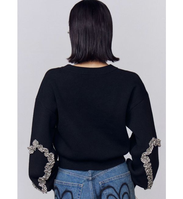 EMODA「ギャザーハートニット」|ニット・セーター|