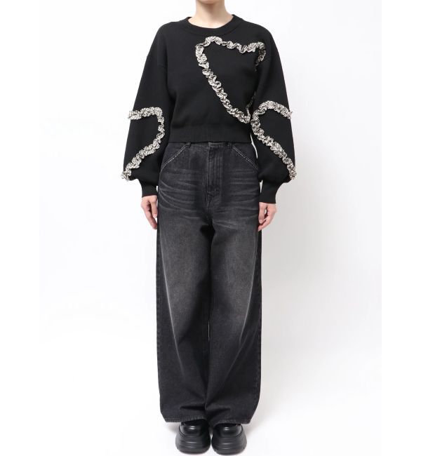 EMODA「ギャザーハートニット」|ニット・セーター|