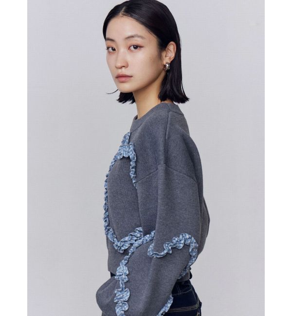 EMODA「ギャザーハートニット」|ニット・セーター|