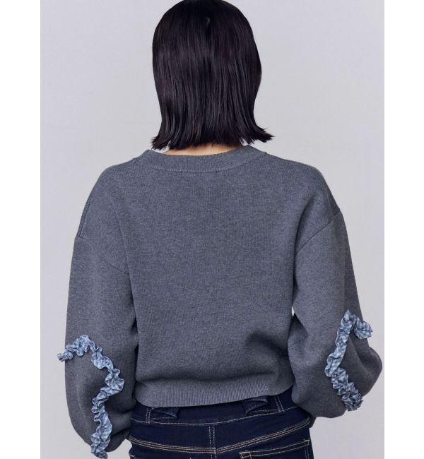 EMODA「ギャザーハートニット」|ニット・セーター|