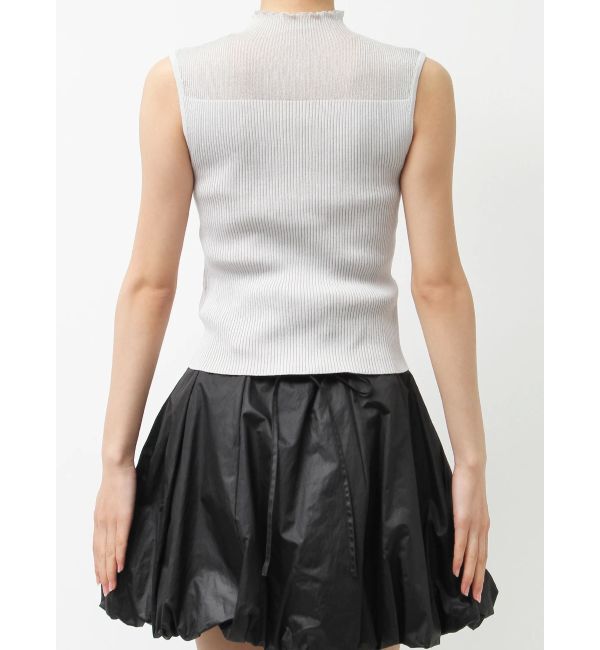 MERCURYDUO「シアー切替ノースリニット」|ニット・セーター|