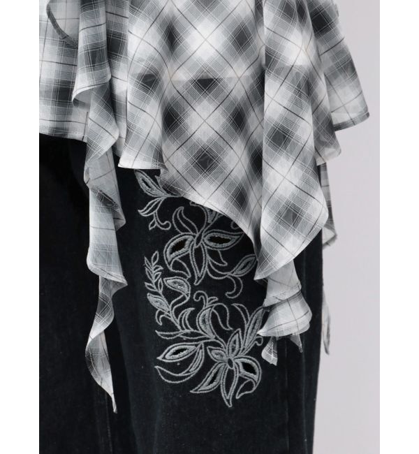 MERCURYDUO「ラッフルティアードブラウス」|シャツ・ブラウス|