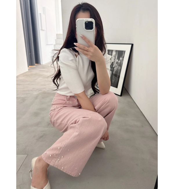 MERCURYDUO「モチーフパーツカットアウトニット」|ニット・セーター|