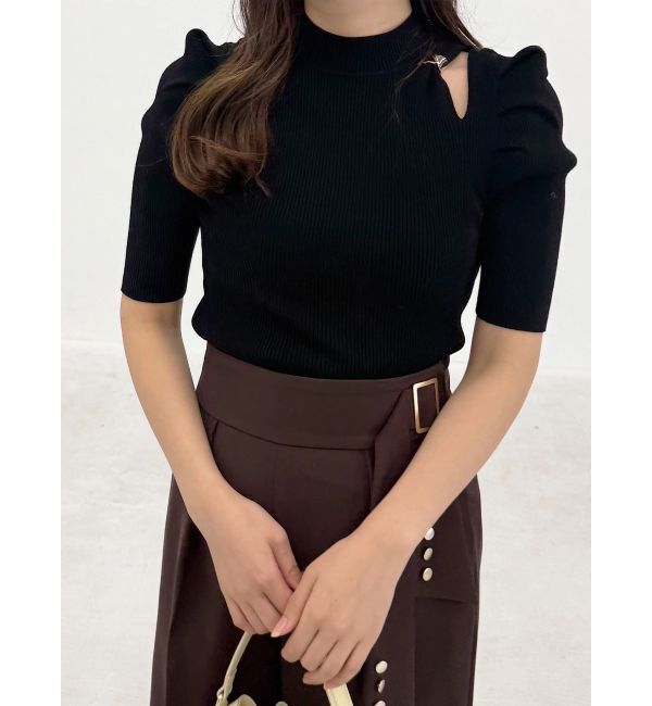 MERCURYDUO「モチーフパーツカットアウトニット」|ニット・セーター|