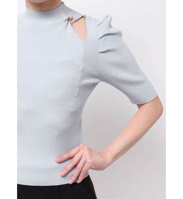 MERCURYDUO「モチーフパーツカットアウトニット」|ニット・セーター|