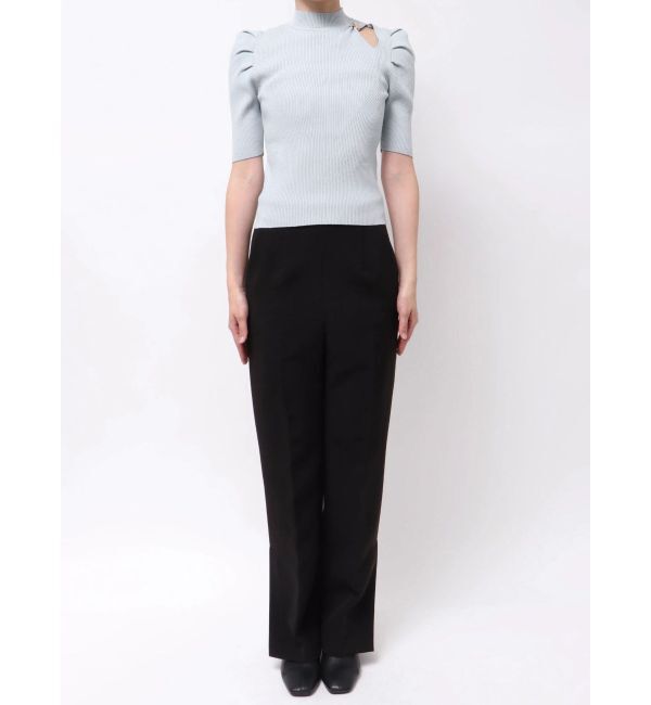 MERCURYDUO「モチーフパーツカットアウトニット」|ニット・セーター|