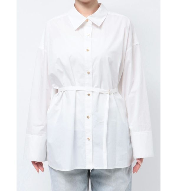 LAGUNAMOON「ワイドスリーブハートボタンシャツ」|シャツ・ブラウス|