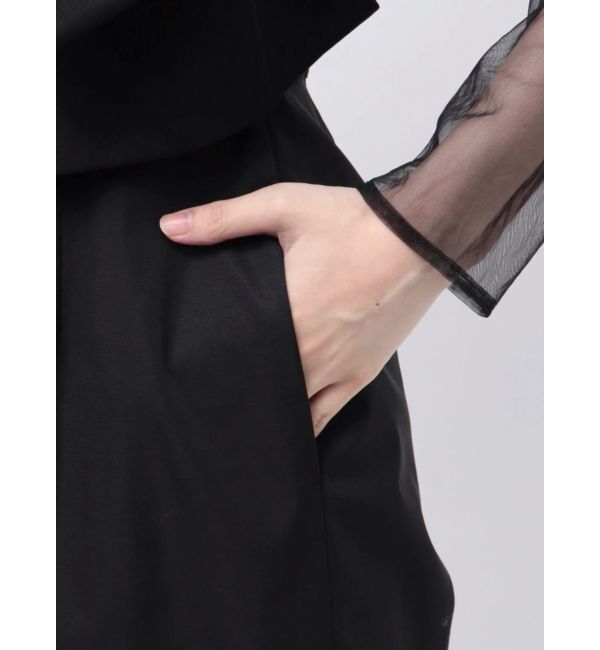 LAGUNAMOON「LADYリボンフォルパンツドレス」|ドレス|