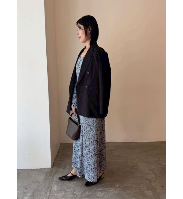 LAGUNAMOON「ヴィンテージフラワーフレアスリーブワンピース」|ワンピース|