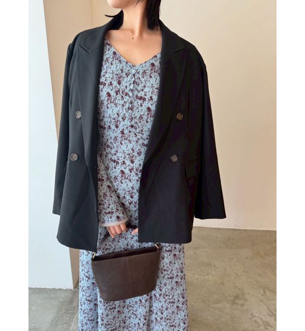 LAGUNAMOON「ヴィンテージフラワーフレアスリーブワンピース」|ワンピース|