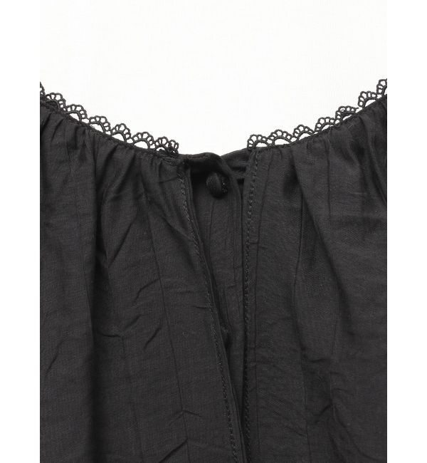 LAGUNAMOON「フレアデザインドッキングカットトップス」|Tシャツ・カットソー|