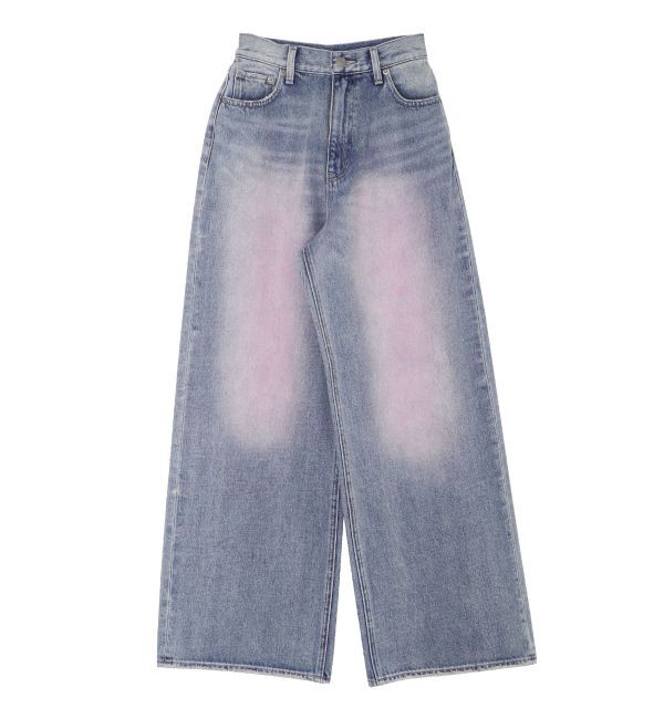 EVRIS「カラールーズワイドデニムパンツ」|デニム|