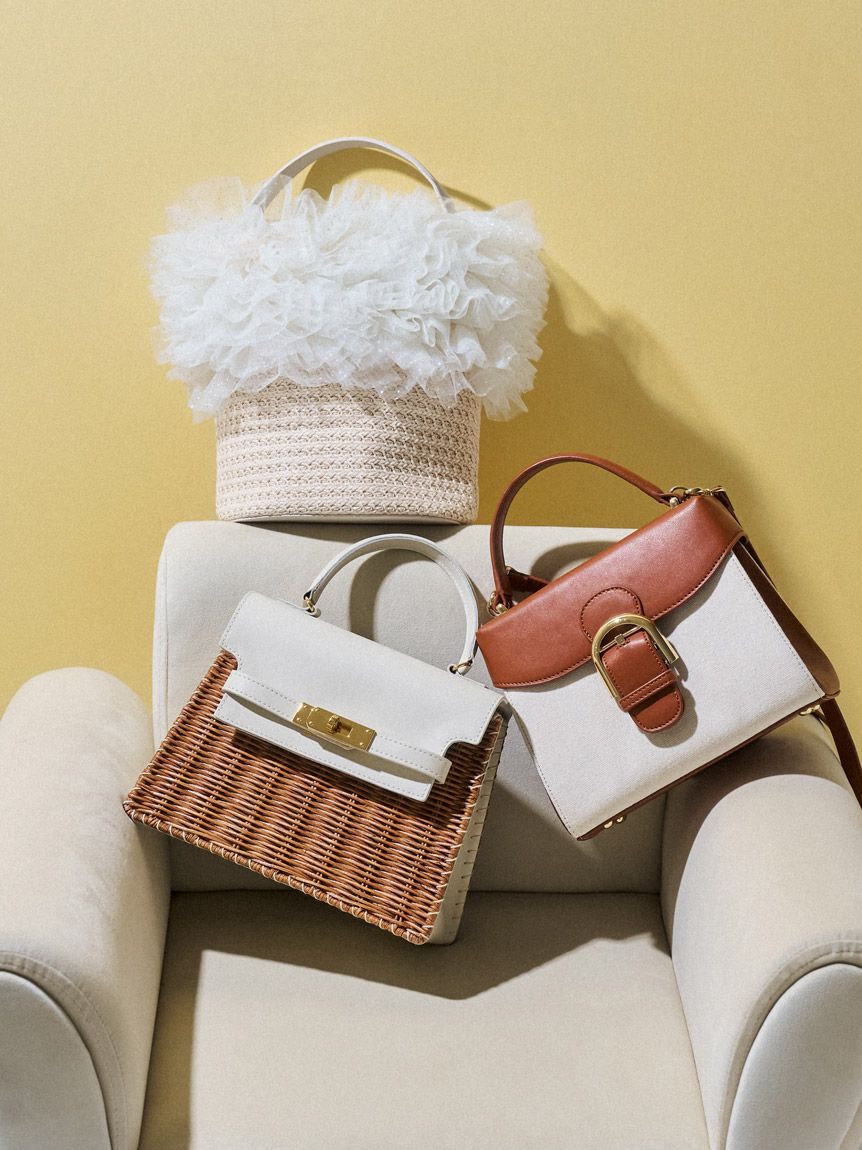 FRAY I.D「トラペーズフラップバックルバッグ」|ハンドバッグ|