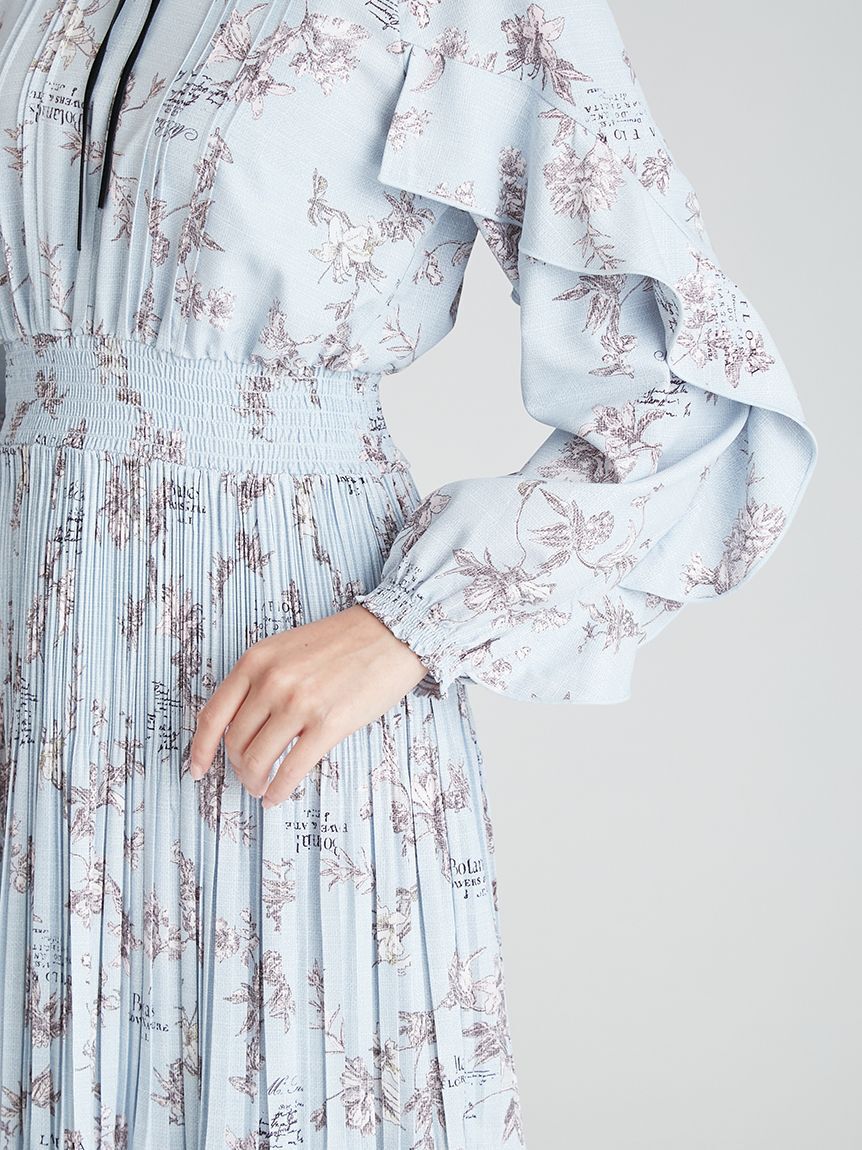 CELFORD「ボタニカルレタープリントワンピース」|ワンピース|