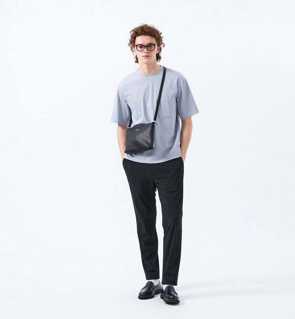 MACKINTOSH PHILOSOPHY「ベアスムース　五分袖ポケットTシャツ」|Tシャツ・カットソー|