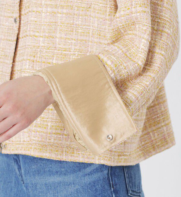  「ツイードワークブルゾン」|ブルゾン・スタジャン|