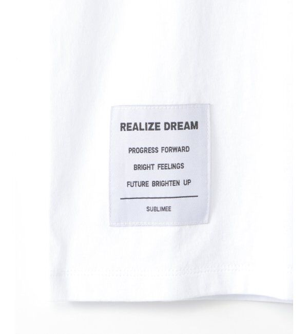 ikka kids「縦ロゴプリントロングTシャツ（120~160cm）」|Tシャツ・カットソー|