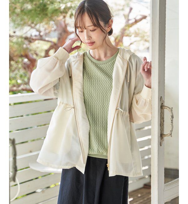 ikka「シアーマウンテンパーカー」|ブルゾン・スタジャン|