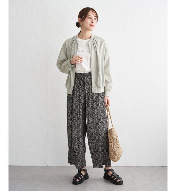 ikka「【雑誌InRed5月号掲載】シアーリブブルゾン」|ブルゾン・スタジャン|