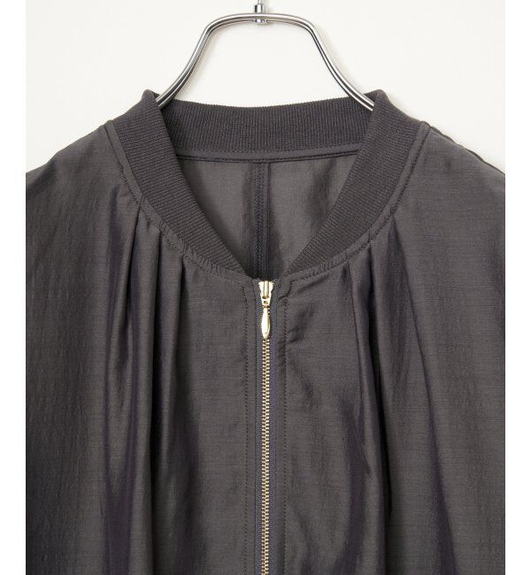 ikka「【雑誌InRed5月号掲載】シアーリブブルゾン」|ブルゾン・スタジャン|