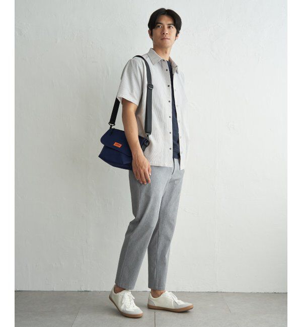 ikka「イージーケア半袖シャウター」|ブルゾン・スタジャン|