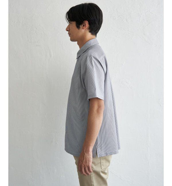 ikka「イージーケア半袖シャウター」|ブルゾン・スタジャン|