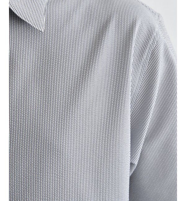 ikka「イージーケア半袖シャウター」|ブルゾン・スタジャン|