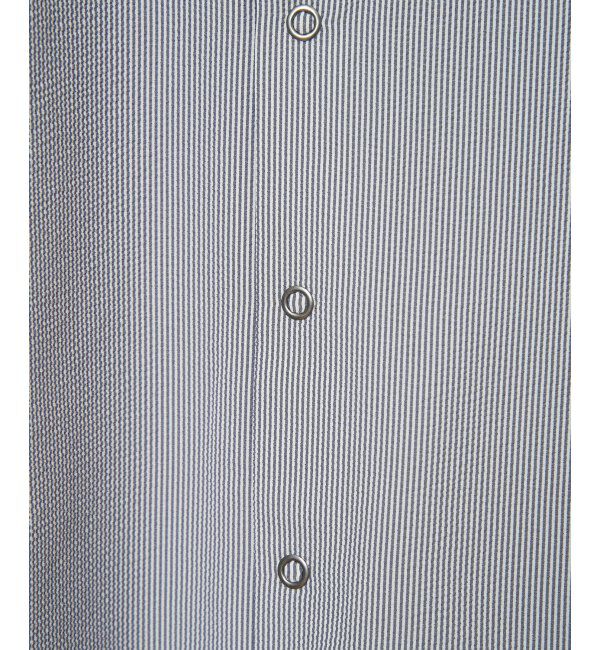 ikka「イージーケア半袖シャウター」|ブルゾン・スタジャン|