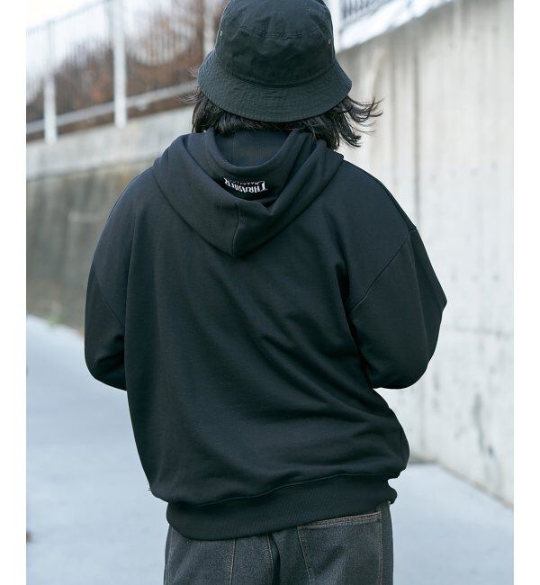 VENCE share style「THRASHER スラッシャー ジップパーカー」|カーディガン|