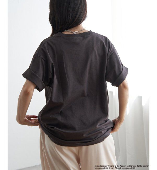 VENCE share style「Michael Jackson マイケル・ジャクソン ThrillerプリントTee」|Tシャツ・カットソー|