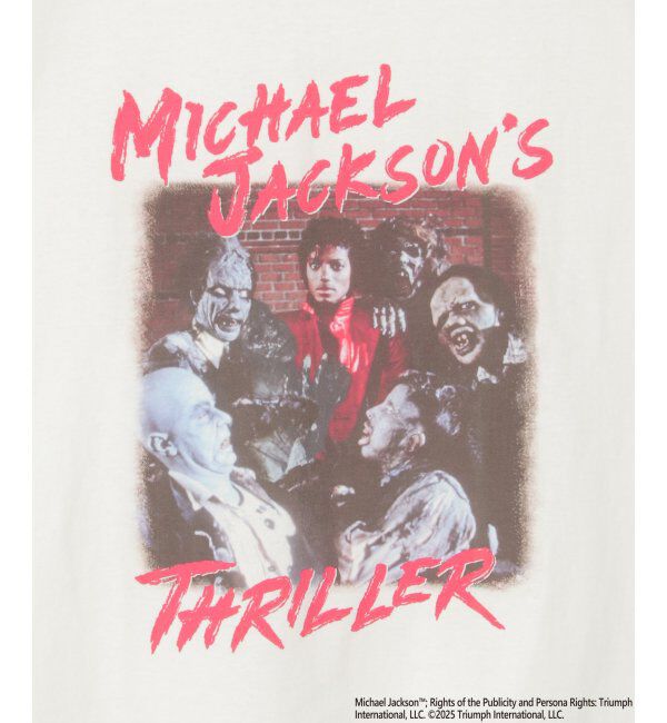 VENCE share style「Michael Jackson マイケル・ジャクソン ThrillerプリントTee」|Tシャツ・カットソー|