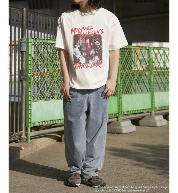 VENCE share style「Michael Jackson マイケル・ジャクソン ThrillerプリントTee」|Tシャツ・カットソー|