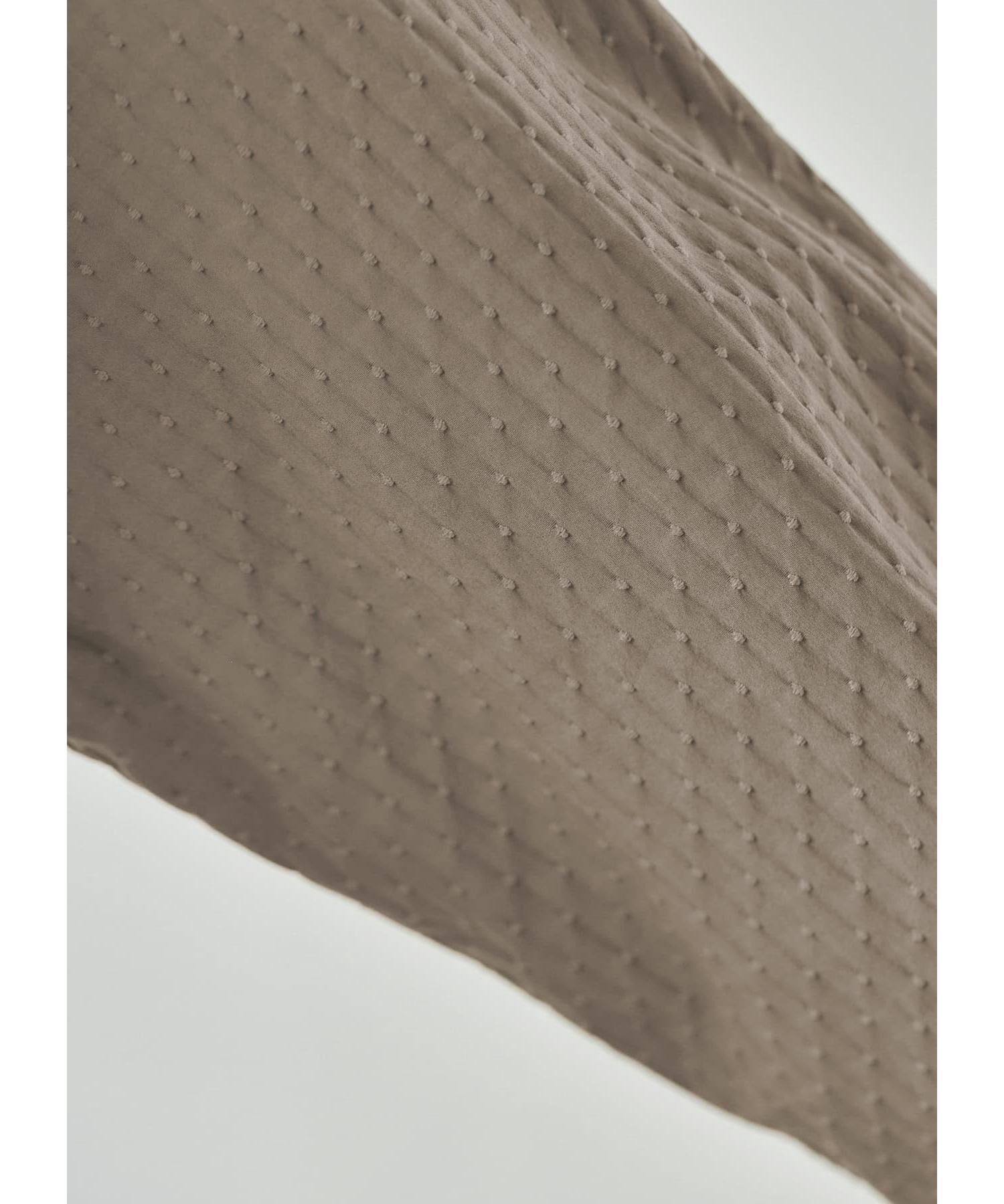 STYLE DELI「コートにもなるドビー織りドット柄ワンピース」|ワンピース|