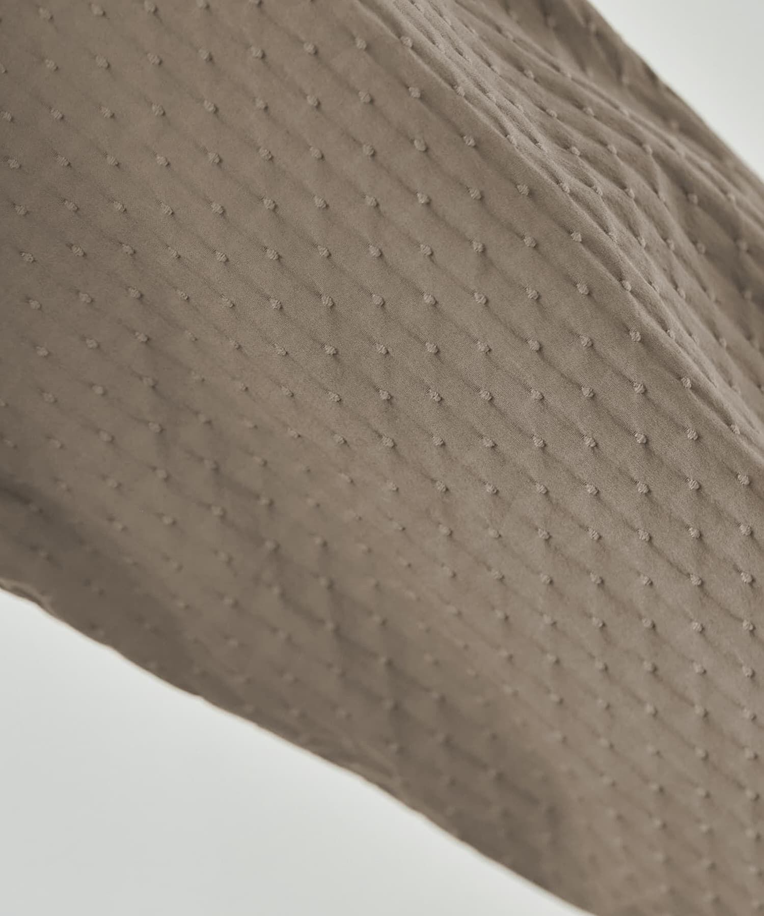 STYLE DELI「コートにもなるドビー織りドット柄ワンピース」|ワンピース|