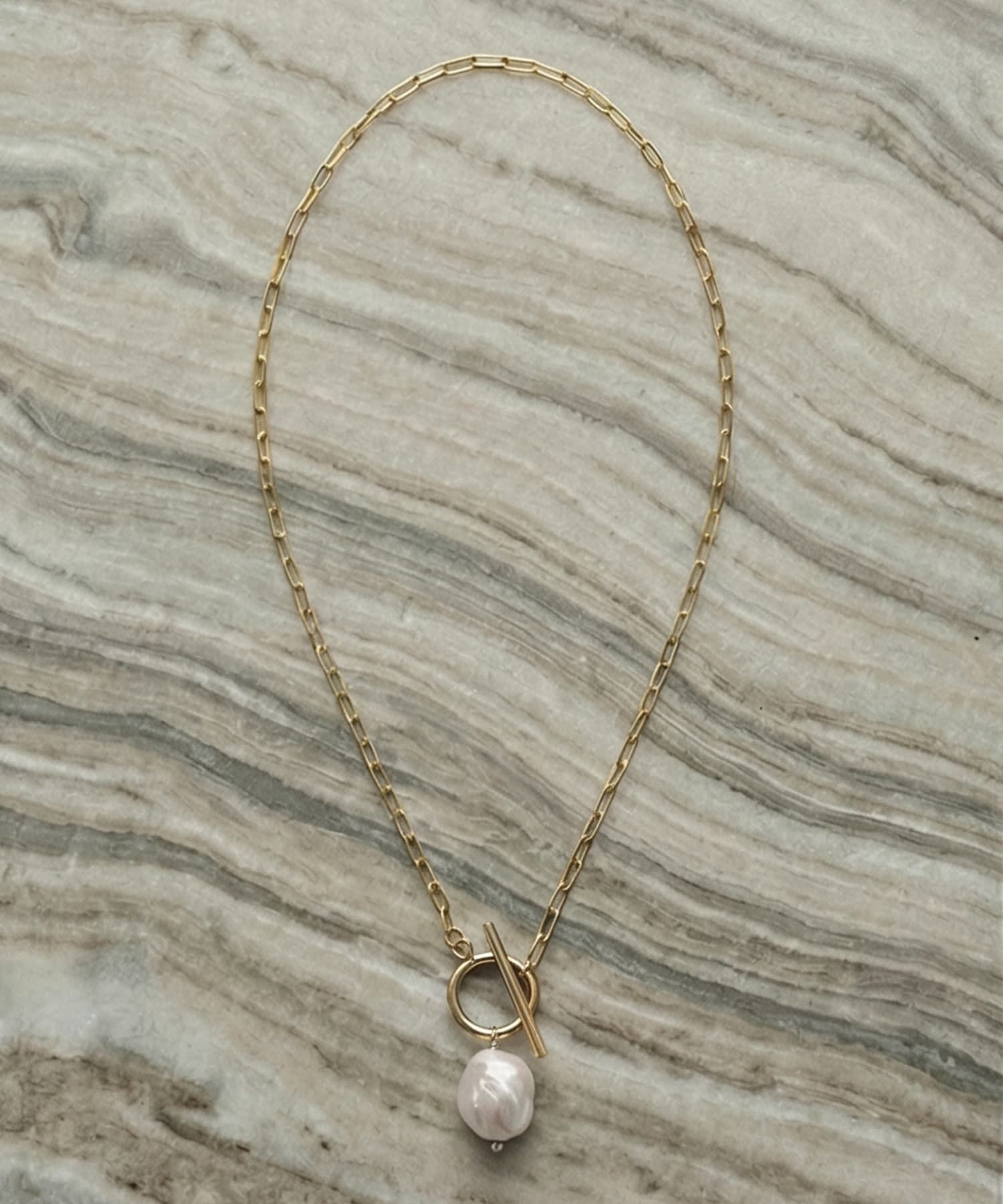 STYLE DELI「【DELI by】バロックパール・ミニマルチェーンネックレス」|ネックレス|