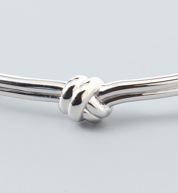 JUPITER「【SV925】ノットバングル/シルバー/ペア」|ブレスレット・バングル|