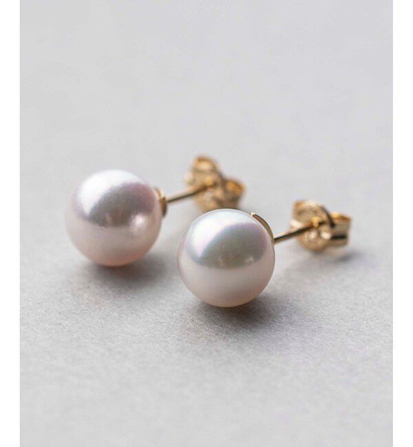 ete「K18YG パール ピアス」|ピアス|イエローゴールド