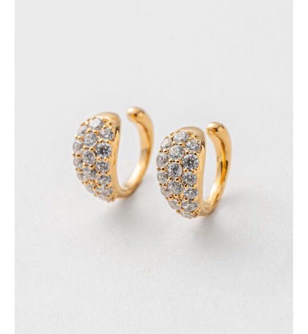 Jouete「イヤリング ジルコニア」|イヤリング|イエローゴールド