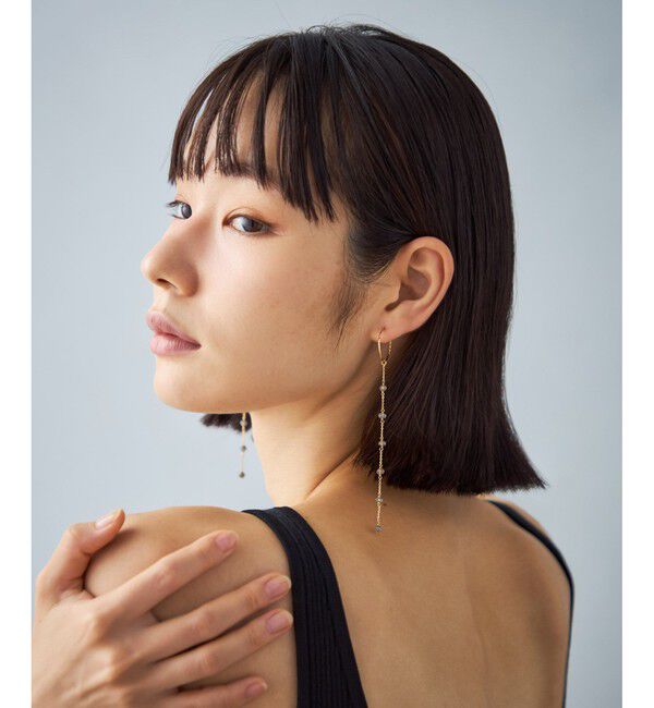 Jouete「ピアス ナチュラルストーン ステーション」|ピアス|