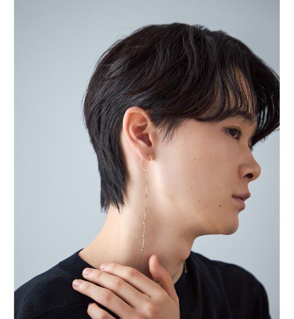 Jouete「ピアス ナチュラルストーン ステーション」|ピアス|