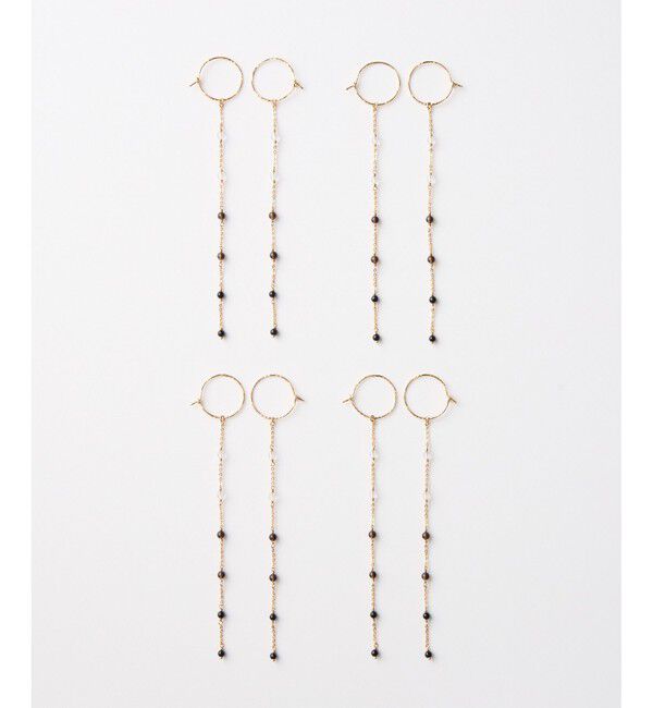 Jouete「ピアス ナチュラルストーン ステーション」|ピアス|