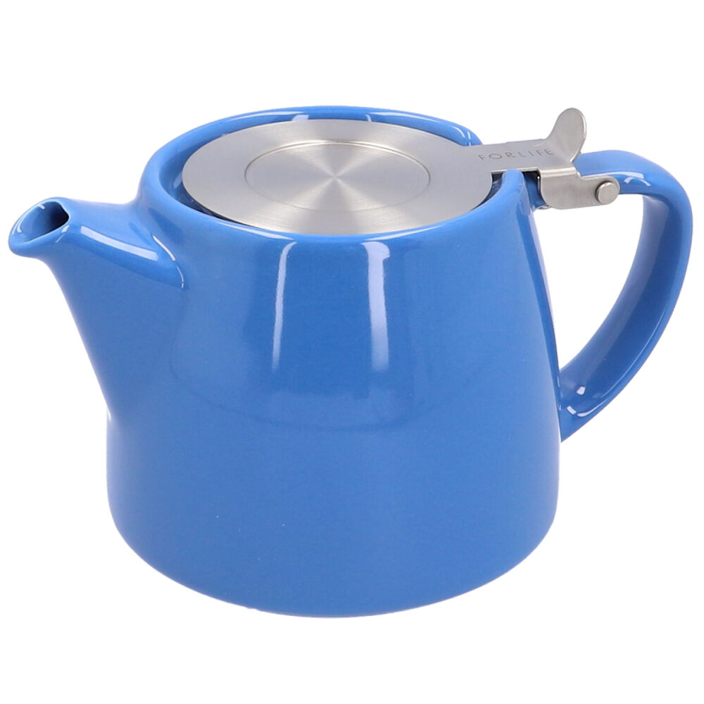 BACKYARD FAMILY「ティーポット 530ml 通販 スタンプティーポット ティポット 急須 きゅうす おしゃれ 紅茶」|その他|ブルー2