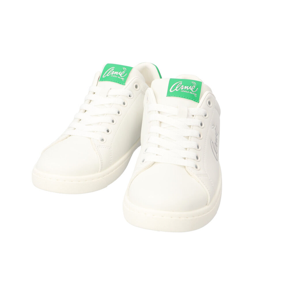 BACKYARD FAMILY「Arnold Palmer アーノルドパーマー レディース スニーカー 通販 ひも靴 紐靴 運動靴」|スリッポン|ホワイト3