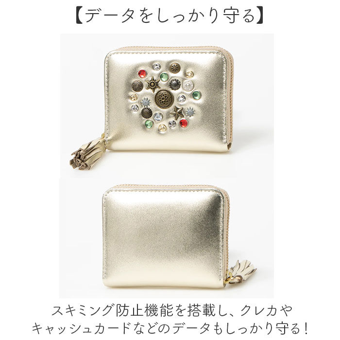 BACKYARD FAMILY「perche ペルケ ミニ財布 レディース 通販 コインケース お財布 ミニウォレット 小銭入れ」|その他|