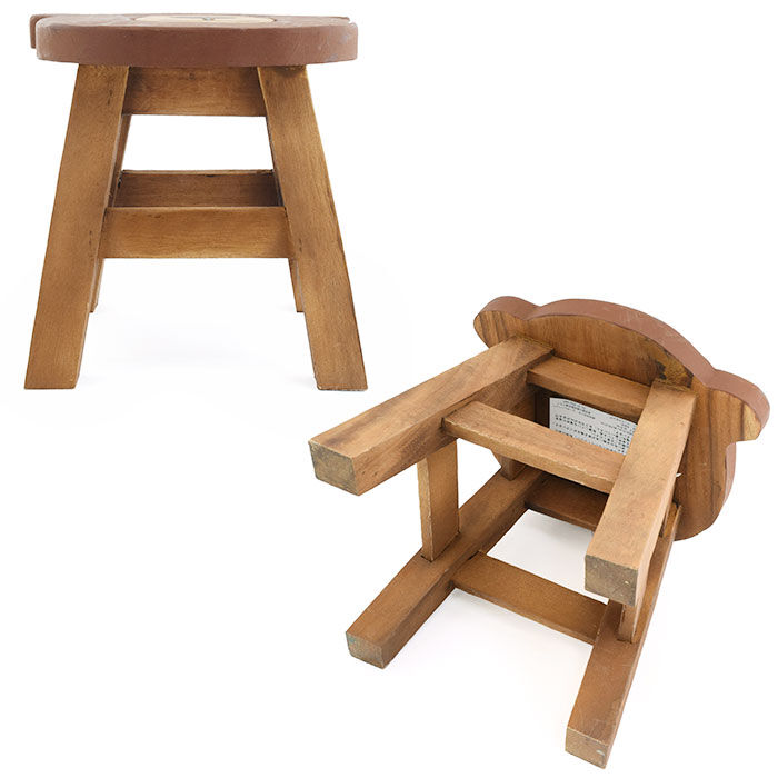 BACKYARD FAMILY「ウッド スツール かわいい ラウンド 通販 ウッドスツール ミニスツール 椅子 チェア いす 腰掛」|その他|