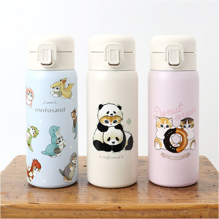 BACKYARD FAMILY「水筒 ワンタッチ かわいい 350ml 通販 ステンレスボトル ワンプッシュボトル マグボトル」|食器・キッチングッズ|