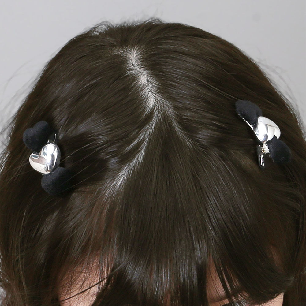 BACKYARD FAMILY「RORA ヘアクリップ 通販 ローラ メーガン ヘアークリップ ヘアアクセサリー 髪飾り キッズ」|その他|ブラック1