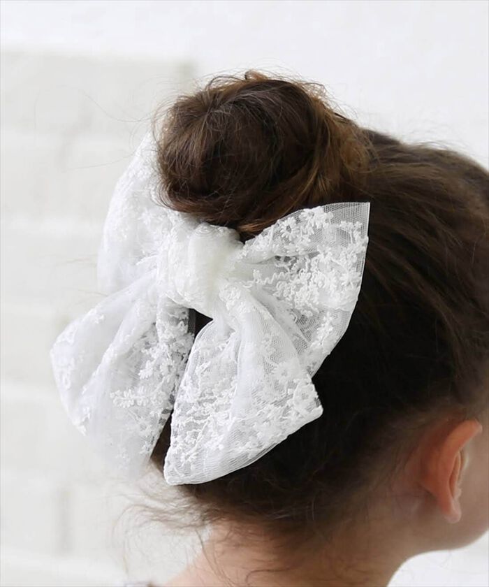 BACKYARD FAMILY「リボン バレッタ 大きい 通販 髪飾り 子供 子ども 女の子 おしゃれ かわいい オシャレ 可愛い」|その他|