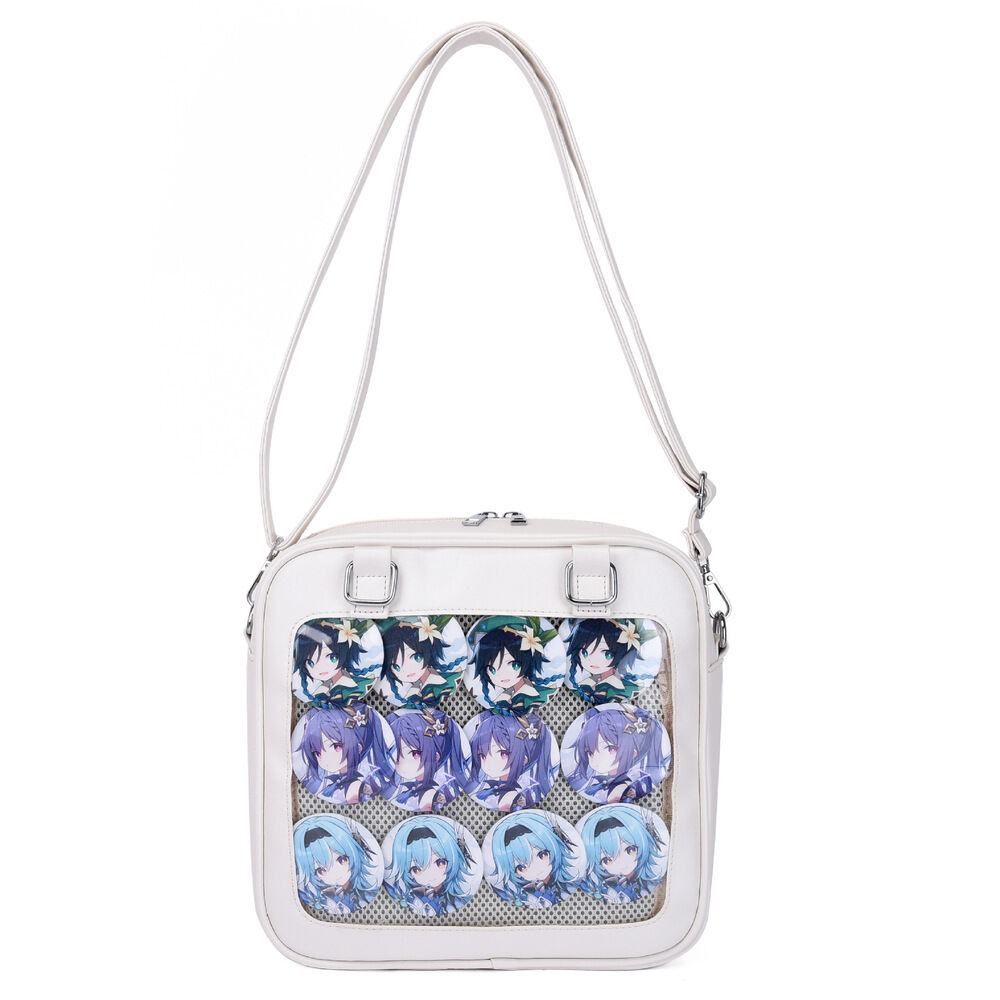 BACKYARD FAMILY「痛バッグ ショルダーバッグ レディース 通販 痛バ 痛バック ビニールバッグ ビニールバック」|ショルダー・メッセンジャー|ホワイト1