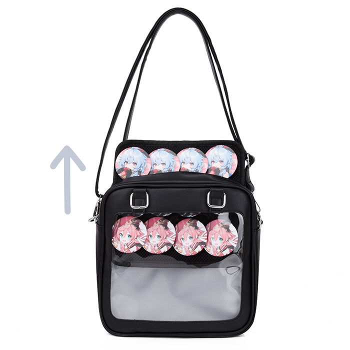 BACKYARD FAMILY「痛バッグ ショルダーバッグ レディース 通販 痛バ 痛バック ビニールバッグ ビニールバック」|ショルダー・メッセンジャー|